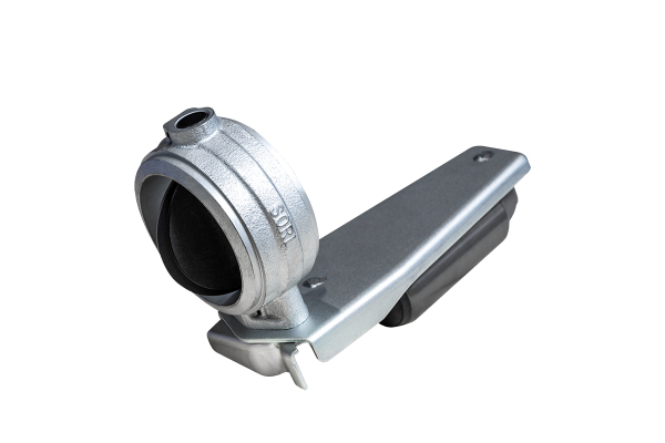 Клапан выпускной тормозной в сборе с цилиндром (D=125, d=100) SHACMAN (DZ9100189009) SORL