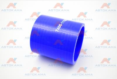 Патрубок турбокомпрессора (рукав 56х69-0,98) силикон синий