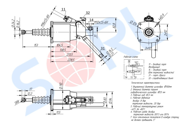 ПГУ VOLVO FM/FH (629276AM) SORL